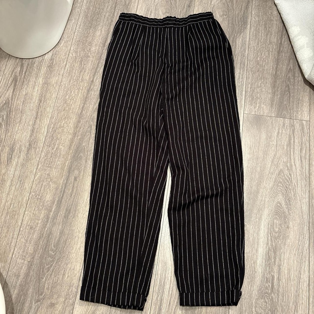 Black Striped women’s Pants
